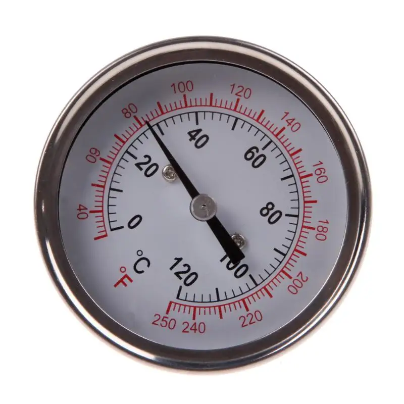 

Protable 1/2 Stainless Steel Thermometer Dial Temperature Gauge For Moonshine Still Condenser Brew Mash Tun Kitchen Food Thermom