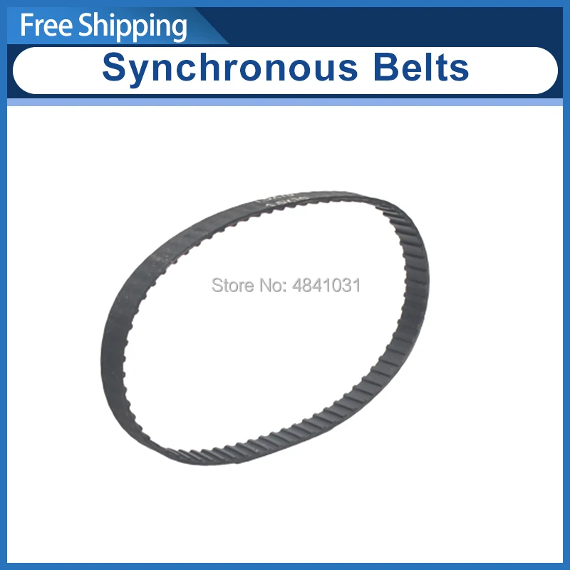 

synchronous belt GT2 Rubber Timing Belt M1.5*70T*9.5mm cj0618 SIEG C2 C3 M1.5*90T*9.5mm lathe parts