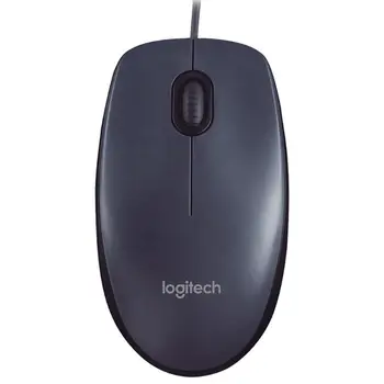

Logitech M90 USB Wired Mouse Ergonomic Design Optical Mouse Optical Classic Office Home Universal Mouse for Laptop Desktop PC