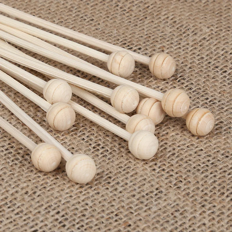 Lychee Life 10 шт. деревянный шар ротанговый тростник Ароматический диффузор