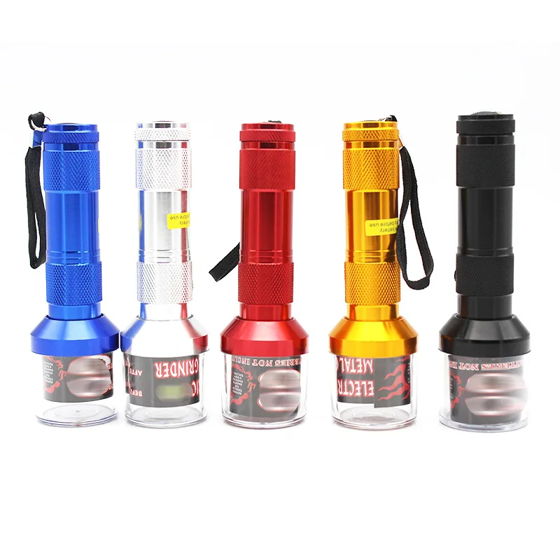 

New Electrical Aluminum Metal Grinder Crusher Crank Leaf Tobacco Smoke Spice Herb Muller Machine Weed Herb Tobacco Grinder