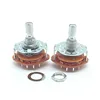 1pc RS25 Shaft Panel Mount 1P12T Band Rotary Switch Selector 1 Pole 12 Position 20MM Plum Shaft With Switch Cap ► Photo 3/6