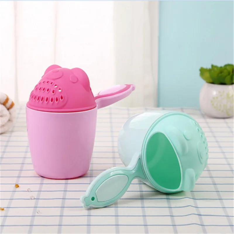 PUDCOCO Baby Shampoo Rinse Kids Wash Bath Cup Bathing Water Shower Pouring Toys