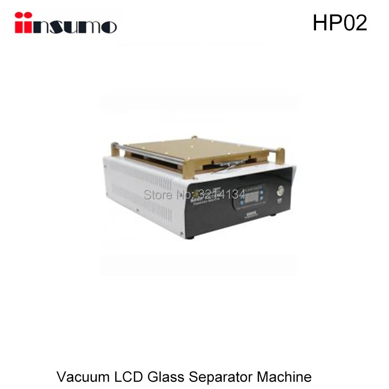 HP02 14 дюймов вакуумный ЖК-стеклянный сепаратор машина Встроенный вакуумный насос для экрана отдельно