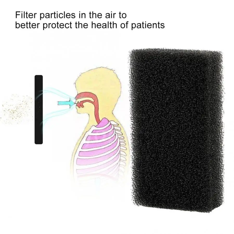 

20Pcs Professional Black Filters for 50/60/M ST Series Health Care