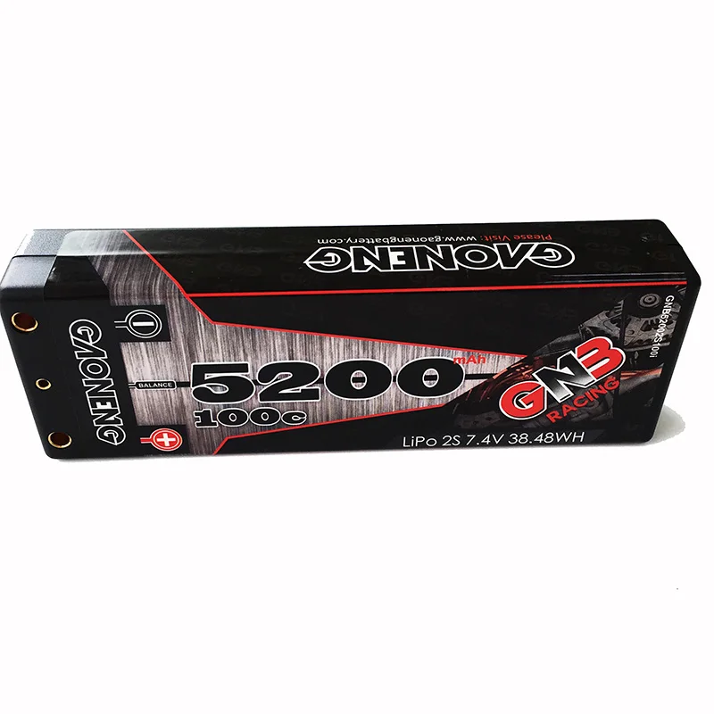 Аккумуляторная батарея Gaoneng GNB 5200 мАч 14 8 в 100C/200C с разъемом T для 1:8 1/8