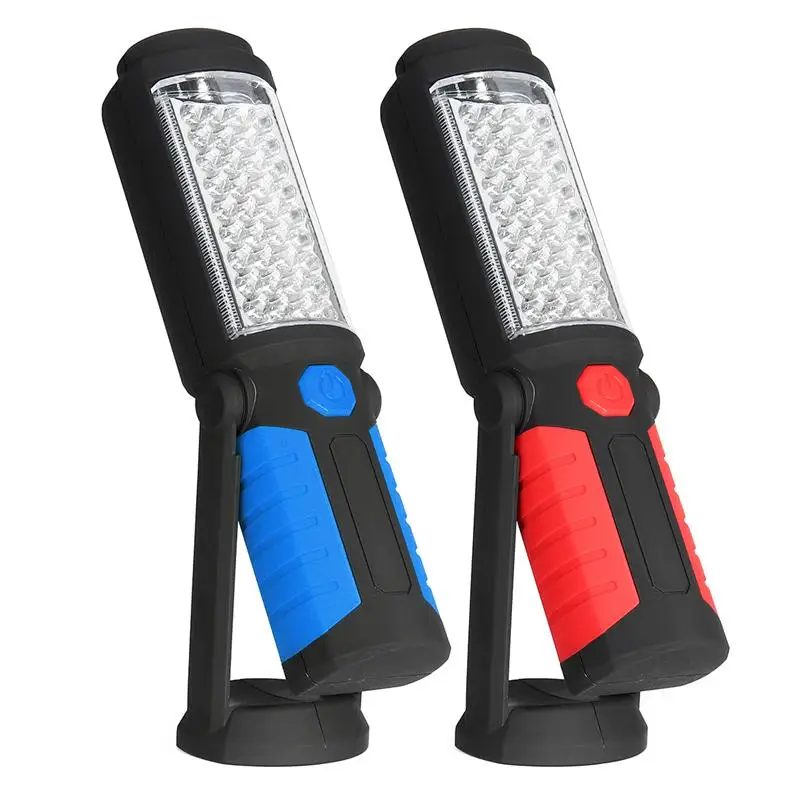 

CLAITE Portable 36+5LED USB Rechargeable Magnetic Flashlight Camping Lamp for Emergency Roadside Car Repair Portable Lantern
