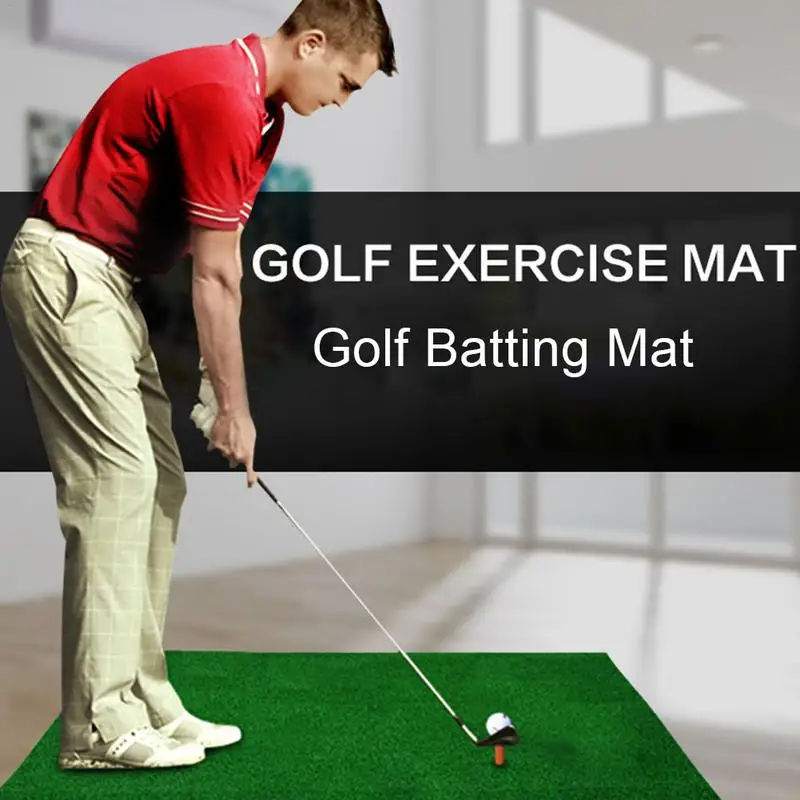 

Backyard Golf Mat Golf Training Aids Outdoor/Indoor Hitting Pad Practice Grass Mat Game Golf Training Mat Grassroots 90x30cm