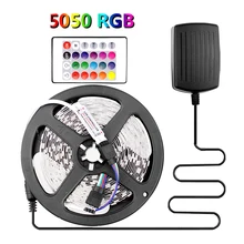 

Waterproof Led Strip 5050 Rgb Lights 12v Tv Blacklight Led Rgb Tape 60 leds/m Rgb Led Strip 5050 12v Diode Tape Neon Ribbon