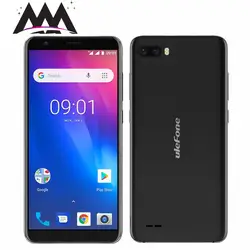 Ulefone S1 Pro Android 8,1 мобильный телефон 5,5 "MTK6739 4 ядра 1 ГБ Оперативная память 16 ГБ Встроенная память 8MP + 2MP двойной камеры заднего смартфон 4G