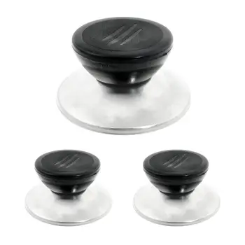 

Cookware 3 Pieces Replacement Kettle Pot Lid Plastic Knob Black