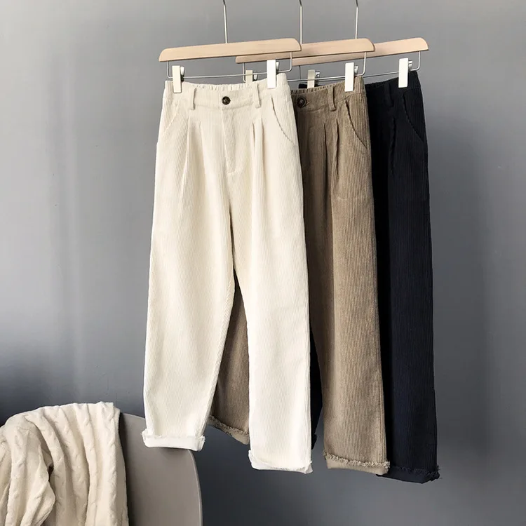 Baratos Mooirue pantalones de verano Mujer trabajo Ol Wear PANA alta delgada pantalones sueltos mujer Pantalon inferior