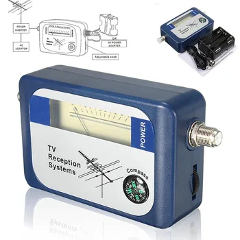 

Digital Satellite Finder SF95DT Meter Receptor TV Signal Receiver Sat Decoder DVB-T 95DT Satfinder