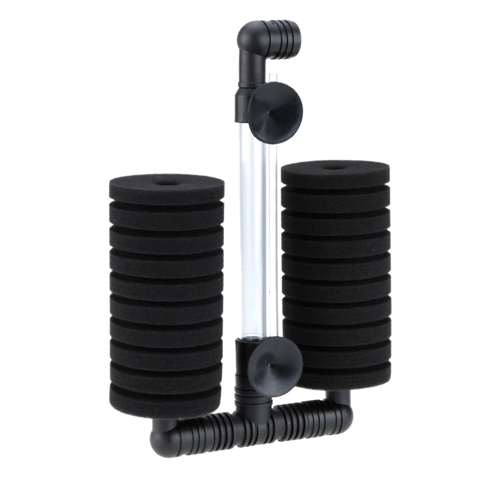 

Aquarium Biochemical Filter Fish Tank Air Pump Skimmer Biochemical Sponge for Fish Tank Fry Shrimp Breeding Oxygen Accessory