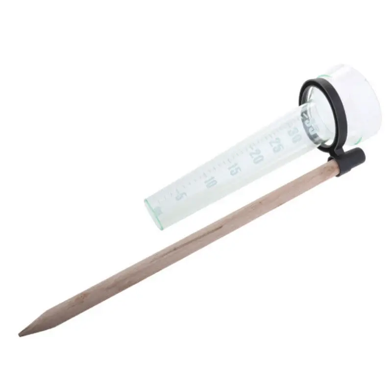 

Outdoor Vane Wind Rain Gauge Garden Weather Station Meteorological Measurer For Garden Water Ground Measurement Tool