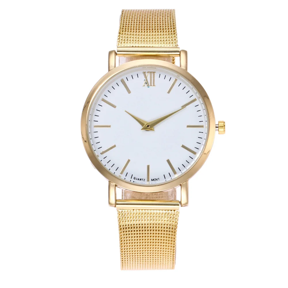 NEW Luxury Sport Business Men Watch Men Stainless Steel Mesh Belt Fashion Quartz Clock Women Watches Multicolor Optional Relogio