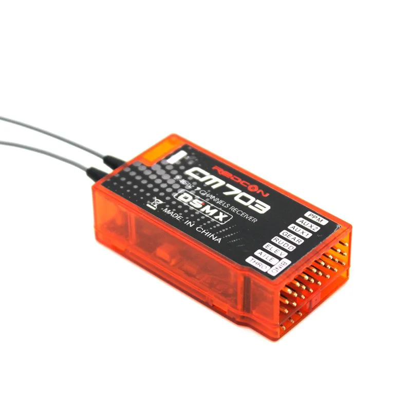 

1*Main Receiver REDCON CM703 2.4G 7CH DSM2 DSMX Compatible Receiver With PPM Output