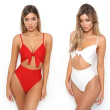 Женский бандажный комплект бикини, пуш-ап бюстгальтер с подкладкой, купальник, купальный костюм, цельный бикини, 4 цвета