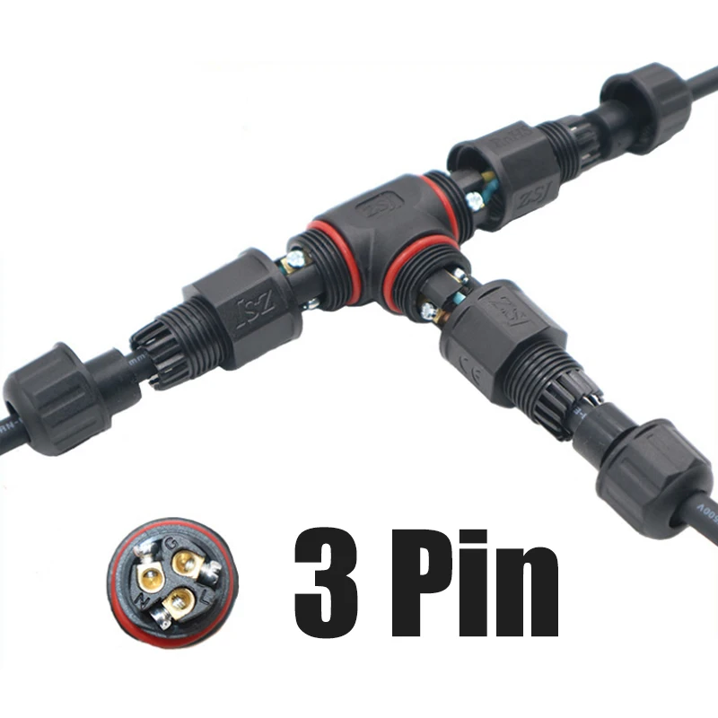 

2Pin/3 Pin Cable Sleeve IP68 Waterproof Cable Connector for Underground Cables High QualityElectrical Wire Connector