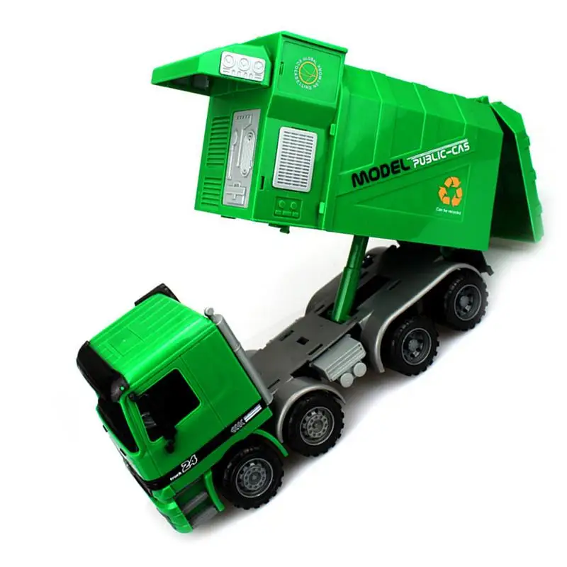 inertia garbage truck