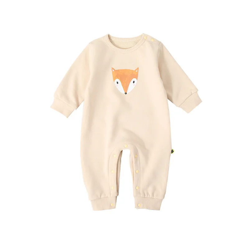 

2018 Winter Unisex Baby Rompers Jumpsuit Novelty Newborn Baby Clothes 3M-2T Kids Outfits Long Sleeve Cotton Baby Girl Boy Romper