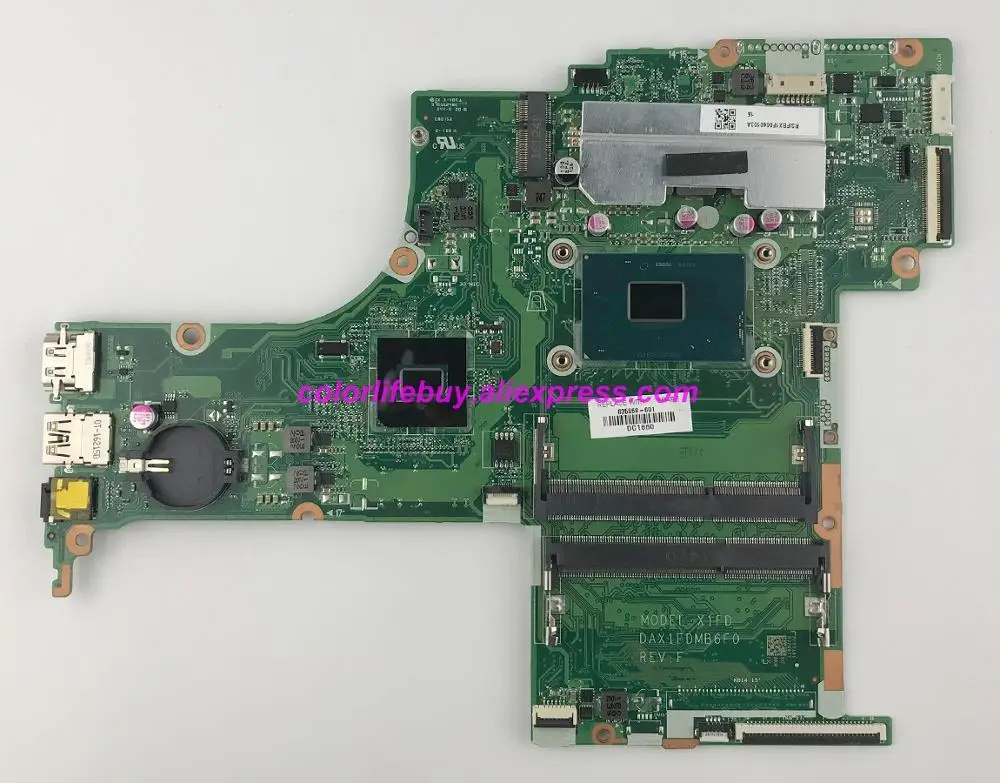 

Genuine 835869-601 835869-001 UMA w i7-6700HQ HM170 DAX1FDMB6F0 Motherboard Mainboard for HP 17T-S000 17T-S100 NoteBook PC