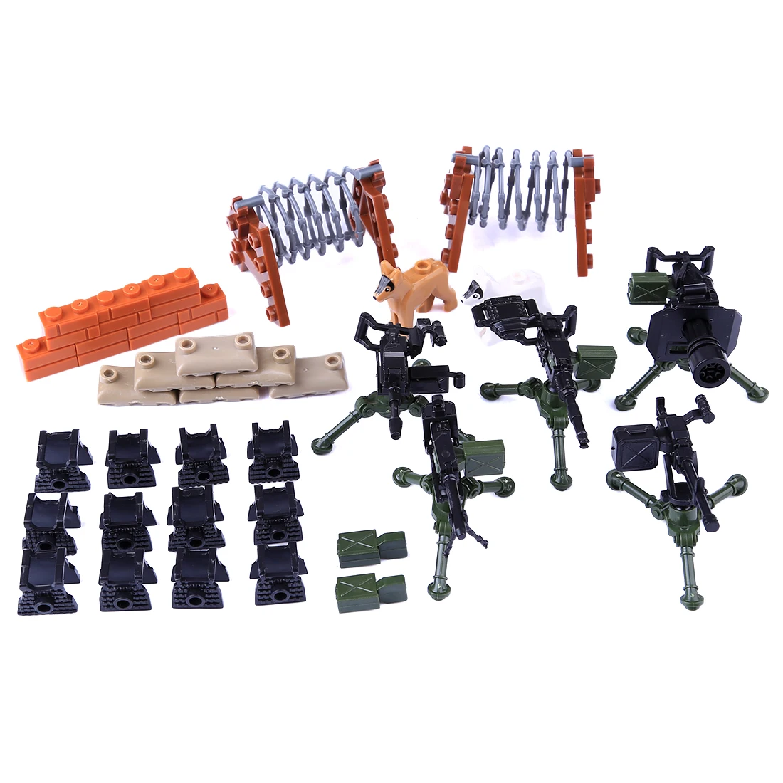 

Hot DIY Small Particle Building Block Military Weapon Accessories Toy Set Building Block Toys For Children Kids - Blaster Team
