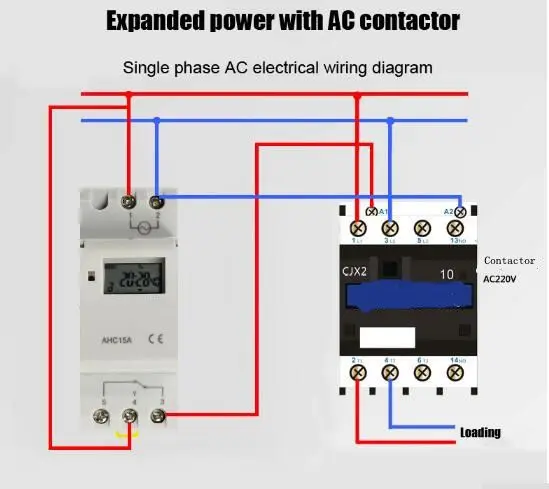 Ahc15a Program Digital Timer Switch Din Rail Mounting Thc15a Tp8a16 Microcomputer Time Relay Repeat Programs With 8 On Off Din Mounting Rail Timer Timerrail Din Aliexpress