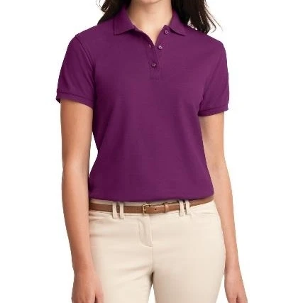 Порты и разъёмы Authority L500 Дамы Silk Touch Polo футболка глубокий ягодный Extra Small| |