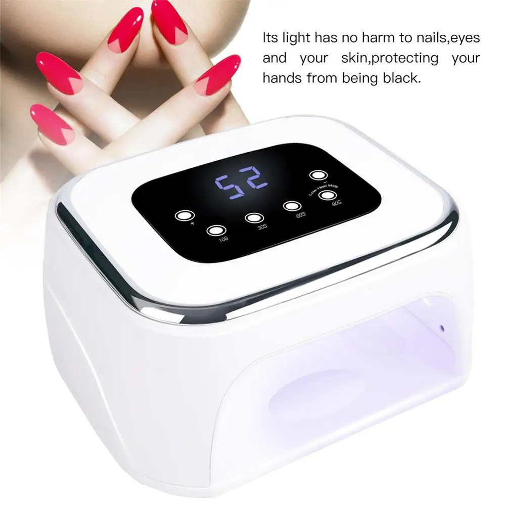 99W lámpara LED UV secador de uñas inteligente Detección de uñas Altavoz Bluetooth infrarrojo con esmalte de uñas herramientas