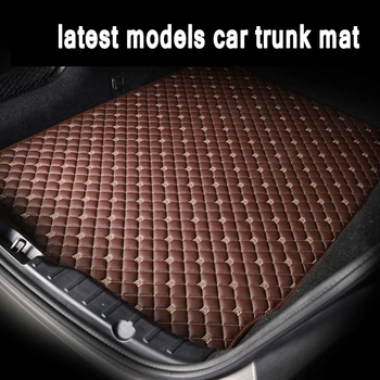 

ZHAOYANHUA Custom fit Car Trunk mats for Citroen C-Quatre Picasso C-Elysee fukang C-Triomphe car styling carpet