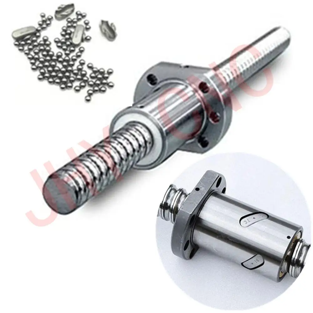 

3 ballscrews lead screws RM2005-300/500/800mm-C7+ 3 BK15 BF15 bearing mounts