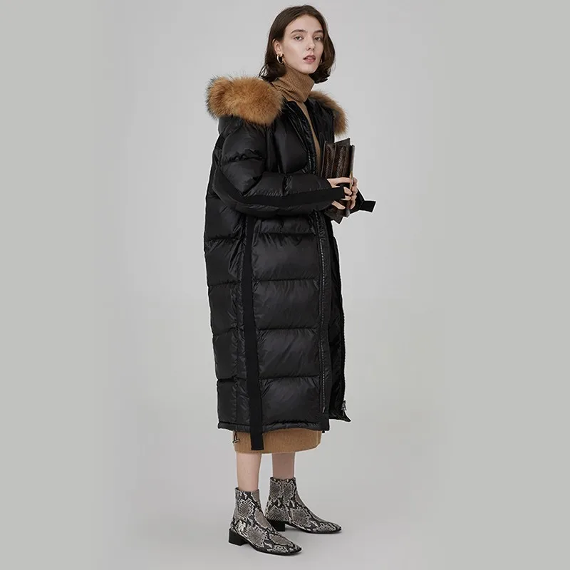 Chaud De Manches eam Black Taille Manteau Grande 2019 À Jl820 Coton Longues beige Capuchon rembourré D'hiver Nouveau Femmes Fourrure Marée Loos Printemps Noir Parkas Mode rq6OTpgIq