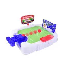 Спортивная игрушка забавный Настольный футбольный комплект мини-футбол конкурент игрушки собранные