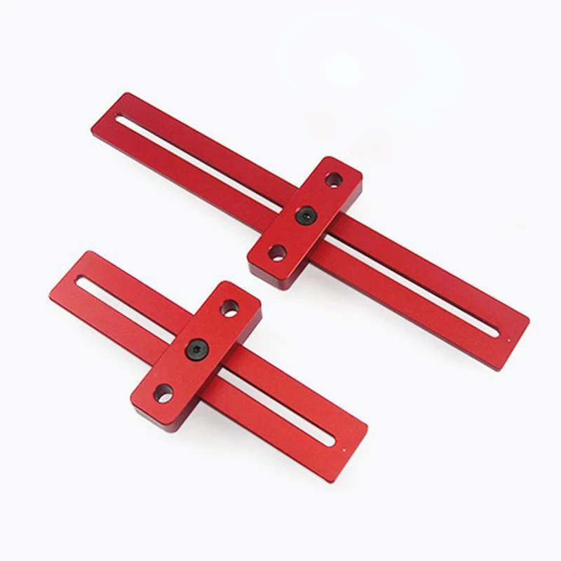 

Measuring Ruler DIY Aluminum Scale Wood Measure Ruler Straight Line Drawing Ruler Tool
