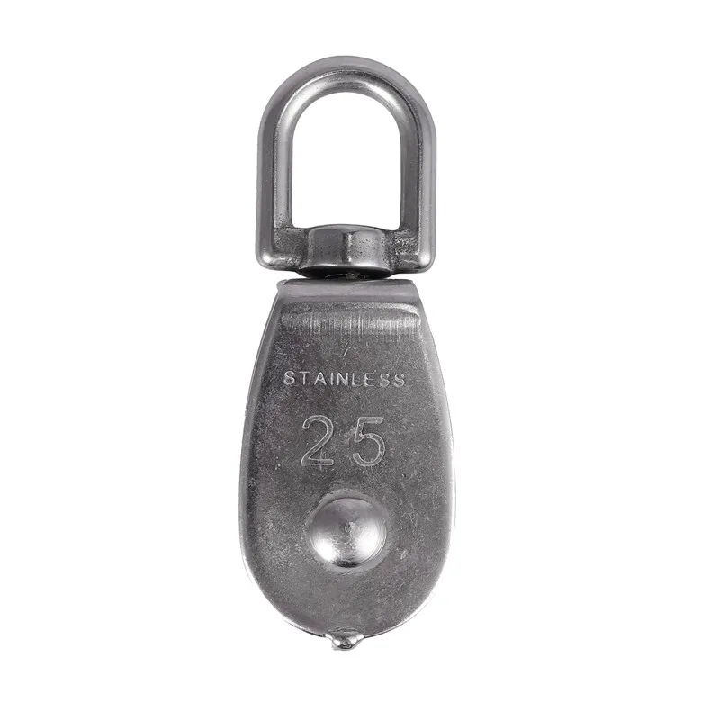 Neoteck 4 шт. из нержавеющей стали M25 стальной проволочный шкив сверхпрочный