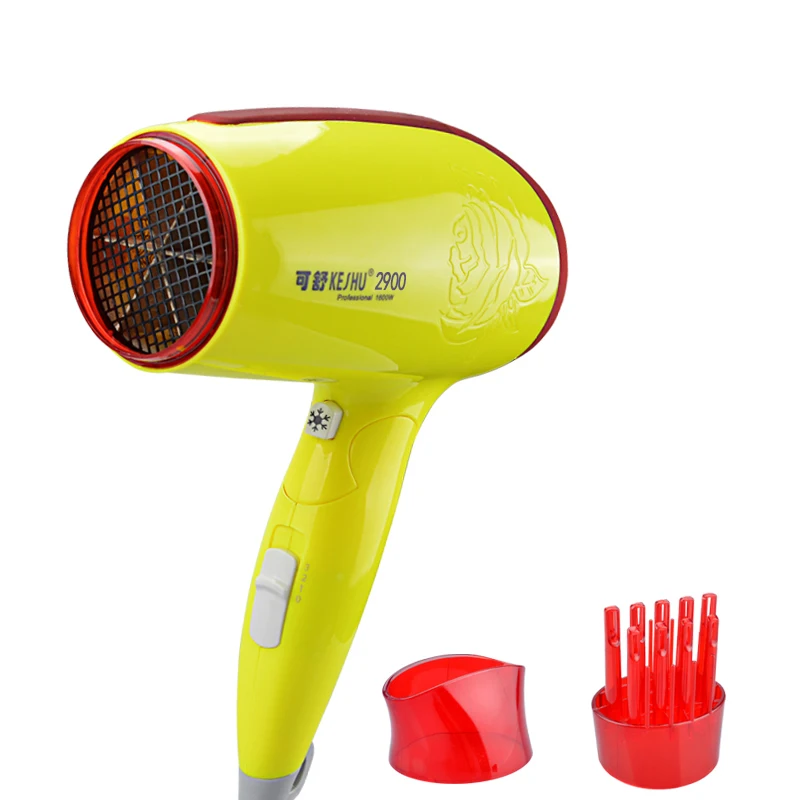 KESHU HD-2900 1200-1600 Вт мощность мини-воздуходувка фен парикмахерские волосы мощность Складная ручка для дома путешествия применение
