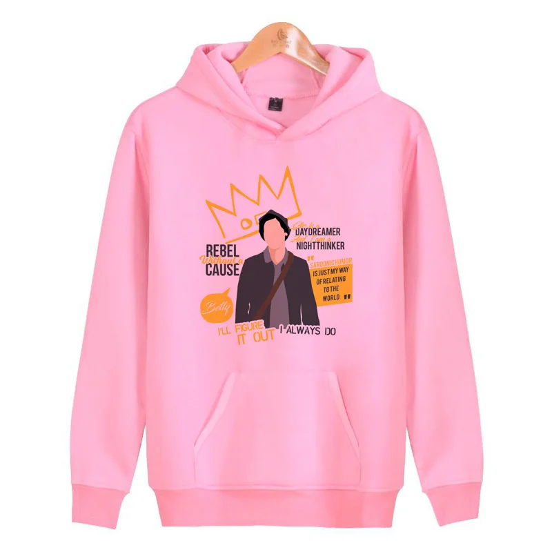 Мужская толстовка с капюшоном jughead jones стильная длинным рукавом V3437 осень 2019 |