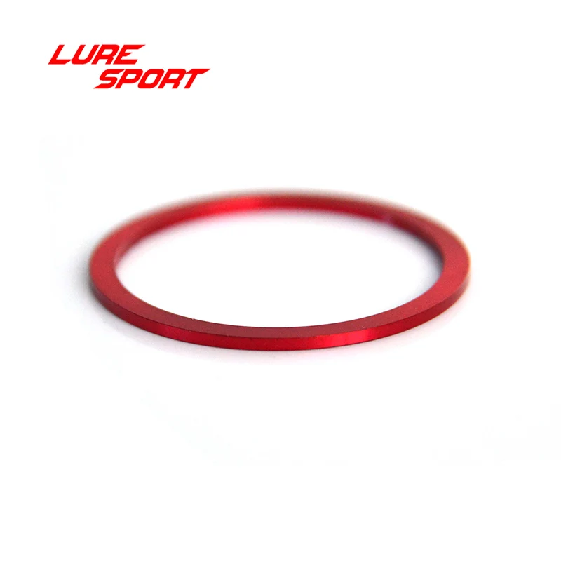 

LureSport 10pcs wind Check Aluminum Trim Ring H 1mm Fishing Rod Building Component Repair Fishing rod DIY Accessory