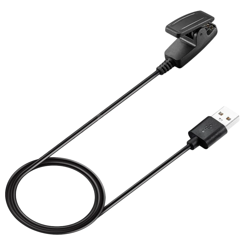 

For -Garmin Usb Charger Cable Data Charging Clip For Forerunner 735Xt/235/230/630/35
