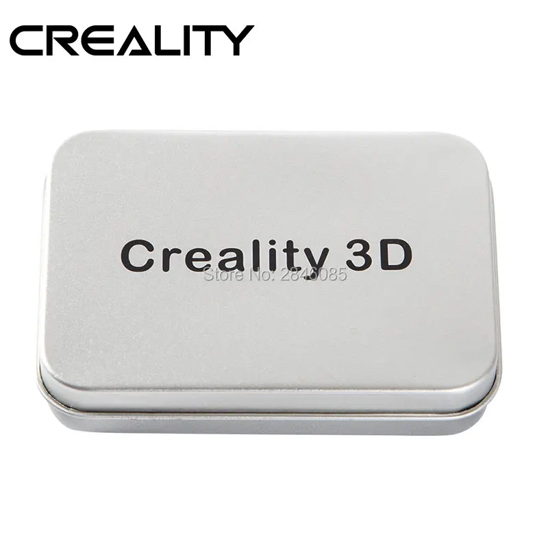 CREALITY 3D طابعة أجزاء المتقدمة فوهة حجم 1*0.2 مللي متر/2*0.4 مللي متر/1*0.6 مللي متر/1*0.8 مللي متر ل 1.75 مللي متر الطارد طباعة رئيس النحاس MK8 Makerbot