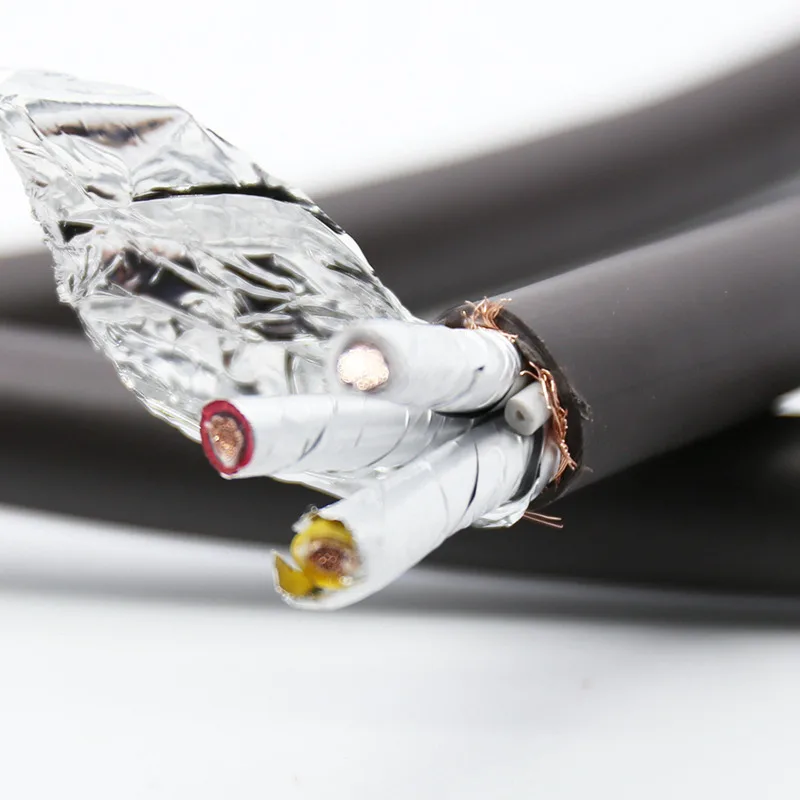 

Viborg VP1606 Speaker Audio Cable 5N OFC RISR 6MM^2 Wire Core AC Power Cable Shielding HIFI Audio Grade DIY For Top Speaker