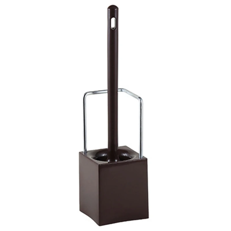 

Lavatory Brush Toilet Brush & Holder Set Creative Cleaning Tool Plastic Bathroom Accessories