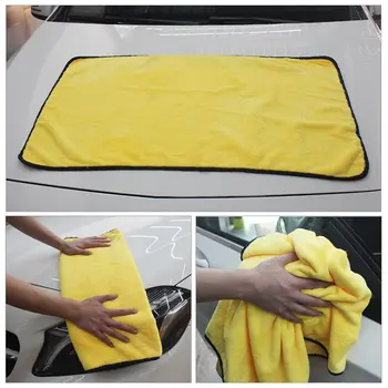 

4 Size Super Absorbent Car Wash Cloth Microfiber Towel Cleaning Drying Cloths Rag Detailing Car Towel Car Care Polishing