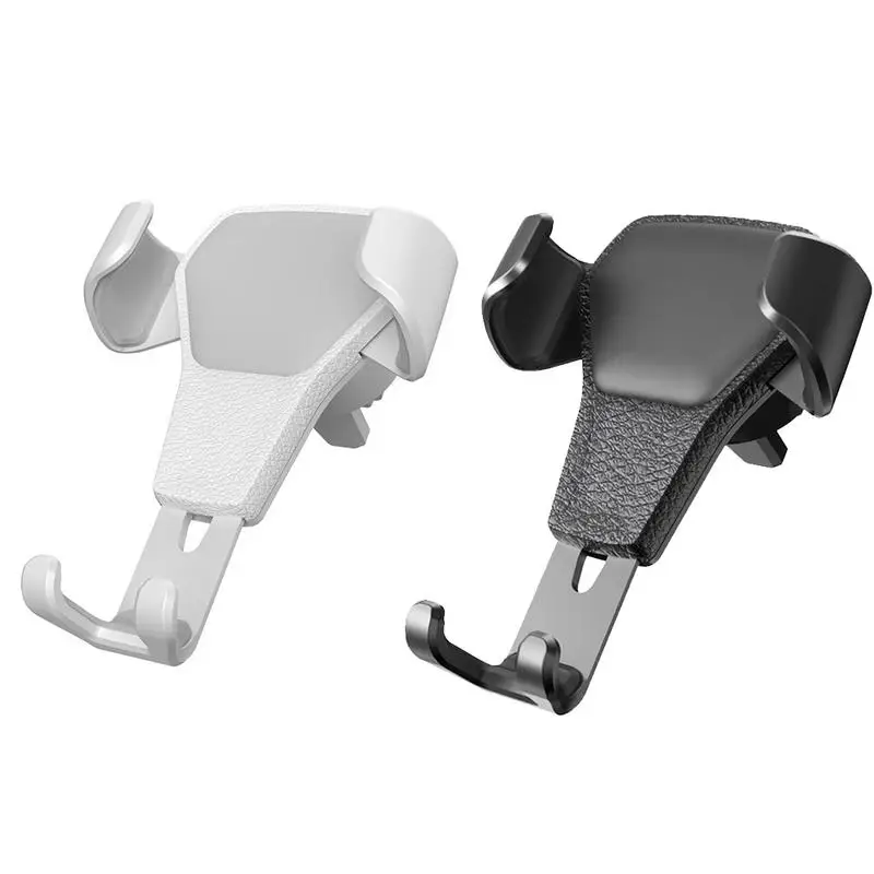 

Car Holder Non-slip Clip Mount Stand Fixed Phone Portable Fashionable Navigation Frame Buckle Type Gravity Induction Stand