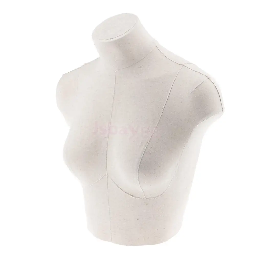 

Female Clothing Display Dress Form Bust Nud Mannequin Torso Stand Headless