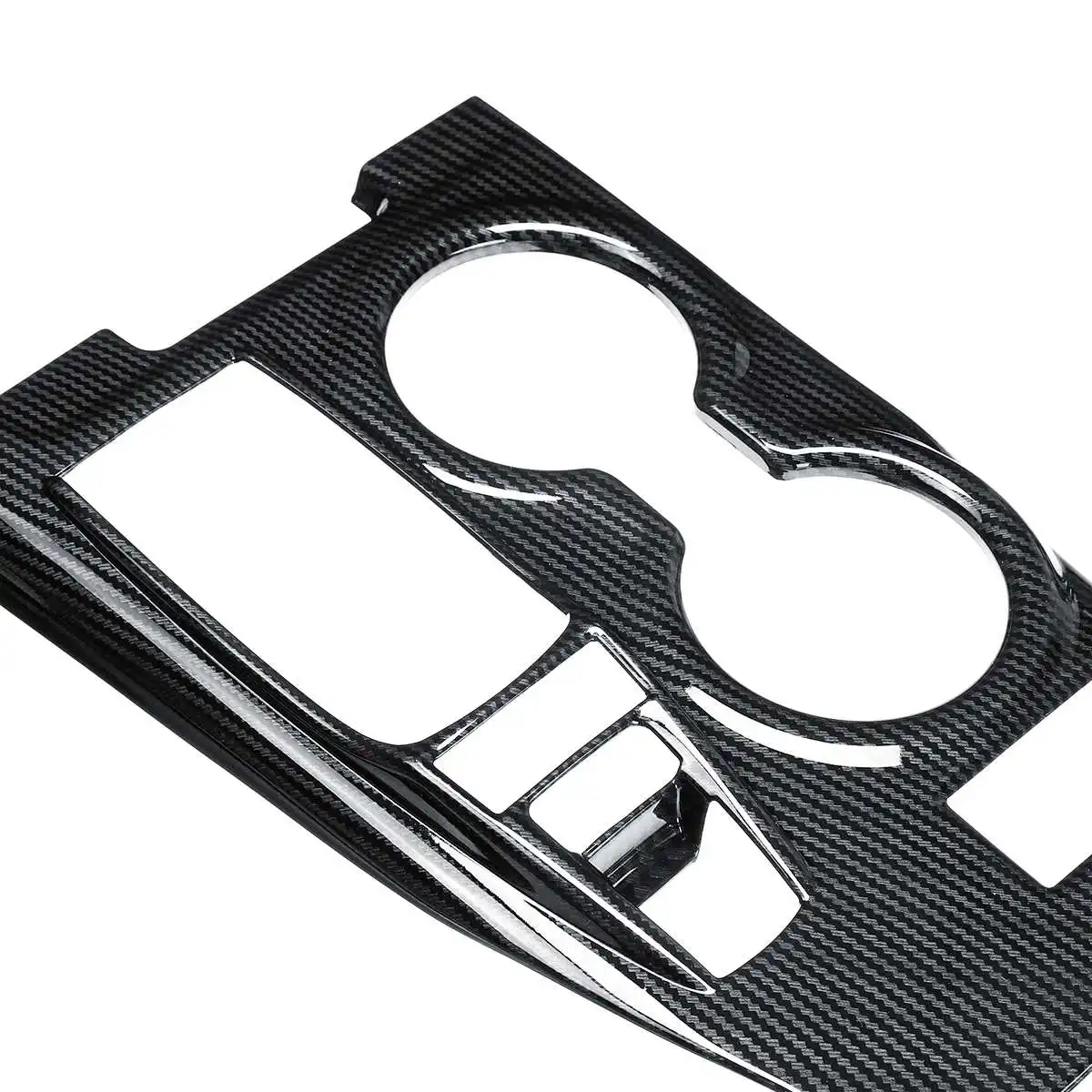 Audew de fibra de carbono del Interior del coche de caja de cambio Panel recorte cubierta para Toyota Camry 2018 Auto Interior molduras accesorios de partes de Audew de fibra de carbono del Interior del coche de caja de cambio Panel recorte cubierta para Toyota Camry 2018 Auto Interior molduras accesorios de partes de