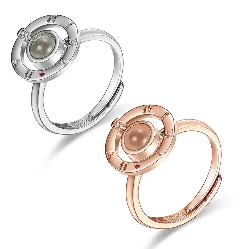 

Fashion Simple Open Ring For Women Leisure Generous Elegant Solid Color Open Ring Lady European American Style Spring Summer