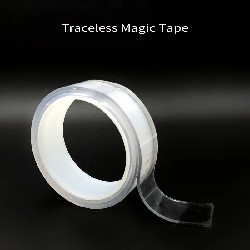

Multiple Sizes Reusable Double-Sided Adhesive Nano Traceless Tape Removable Sticker Washable Adhesive Loop Disks Tie Glue Gadget