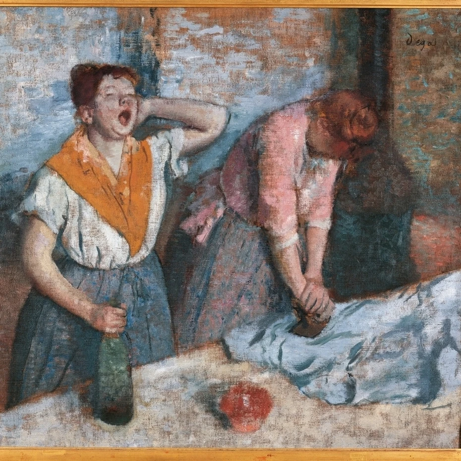 Women Ironing Poster Print (36 x 24) | Дом и сад